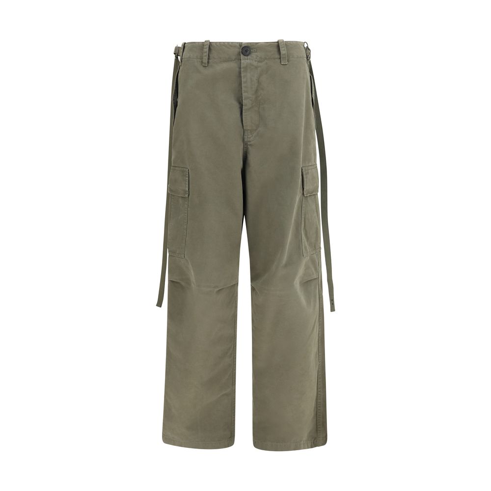 Fendi Zweifarbige Baumwoll-Cargohose