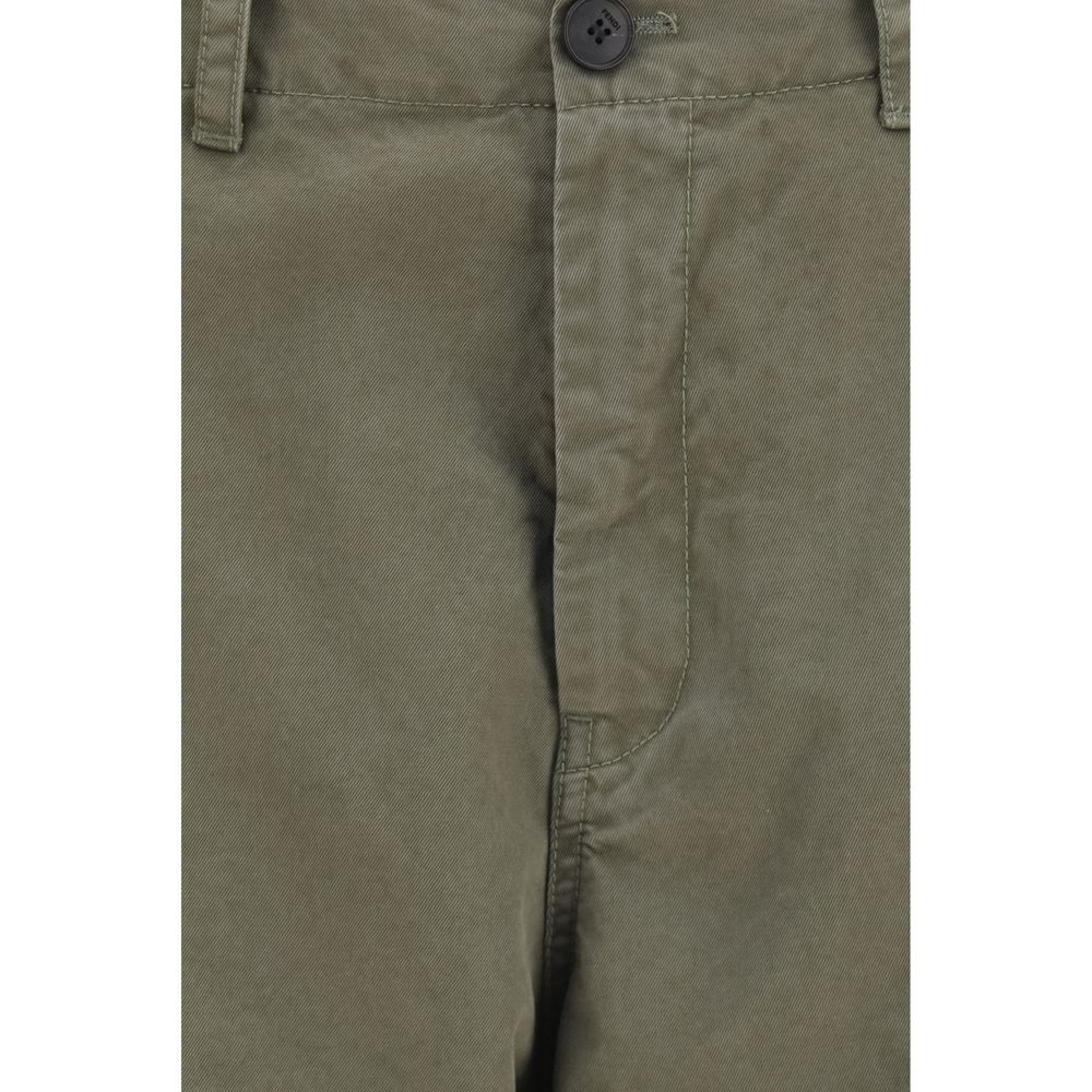 Fendi Zweifarbige Baumwoll-Cargohose