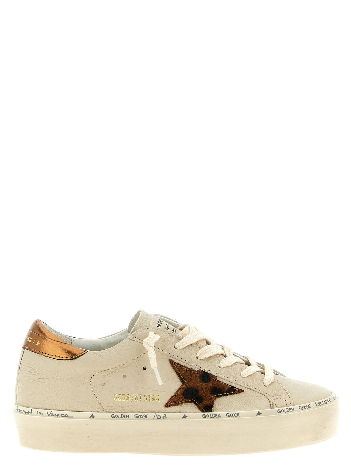 Golden Goose Multicolor Ziegenleder Plateau-Sneaker
