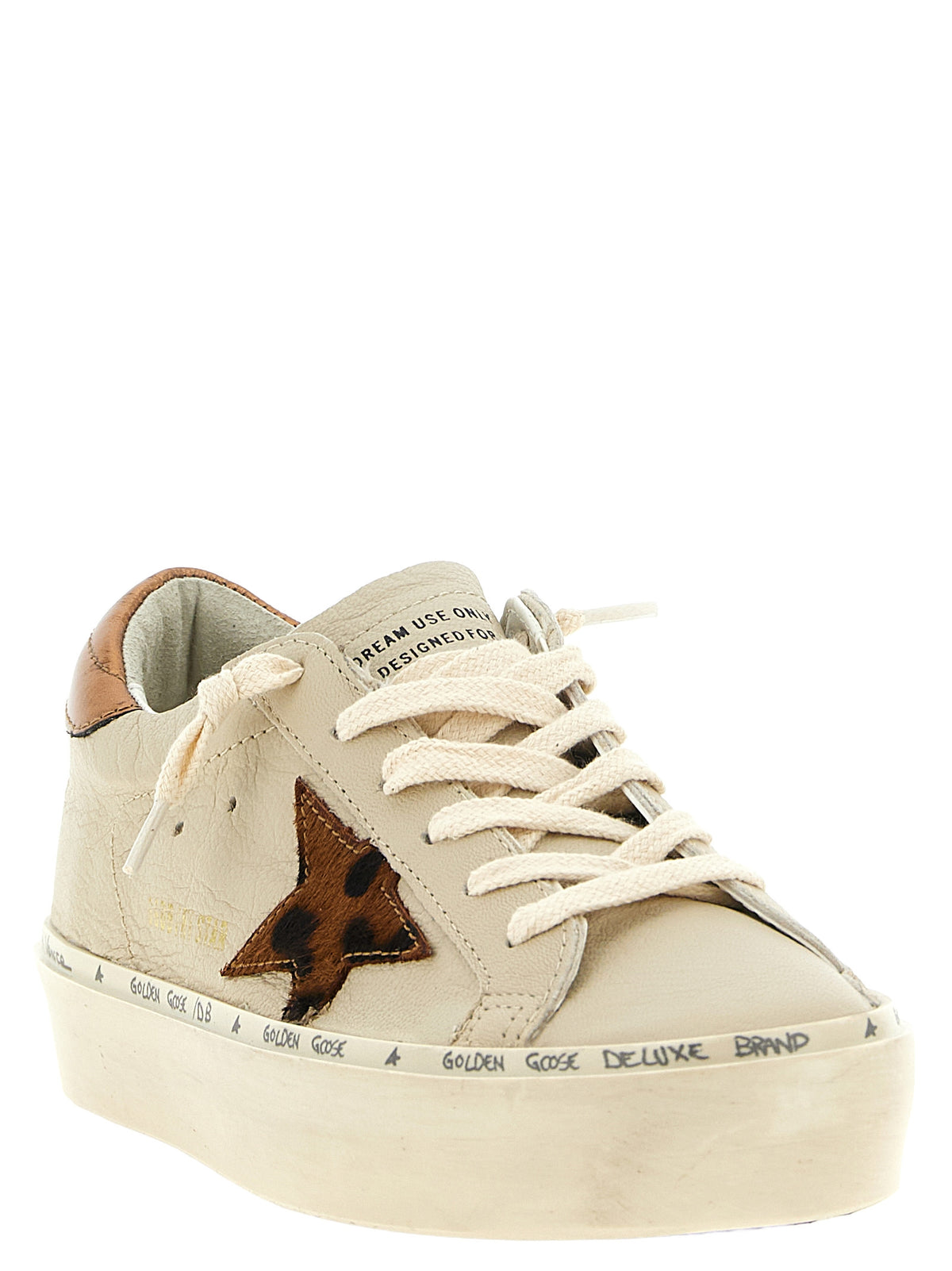 Golden Goose Multicolor Ziegenleder Plateau-Sneaker
