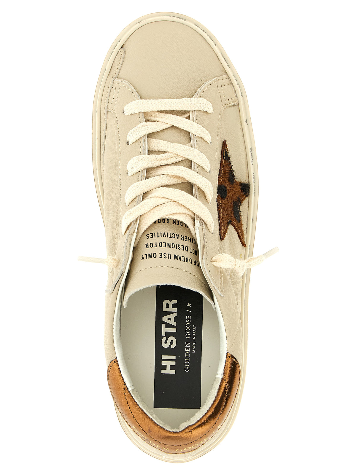 Golden Goose Multicolor Ziegenleder Plateau-Sneaker