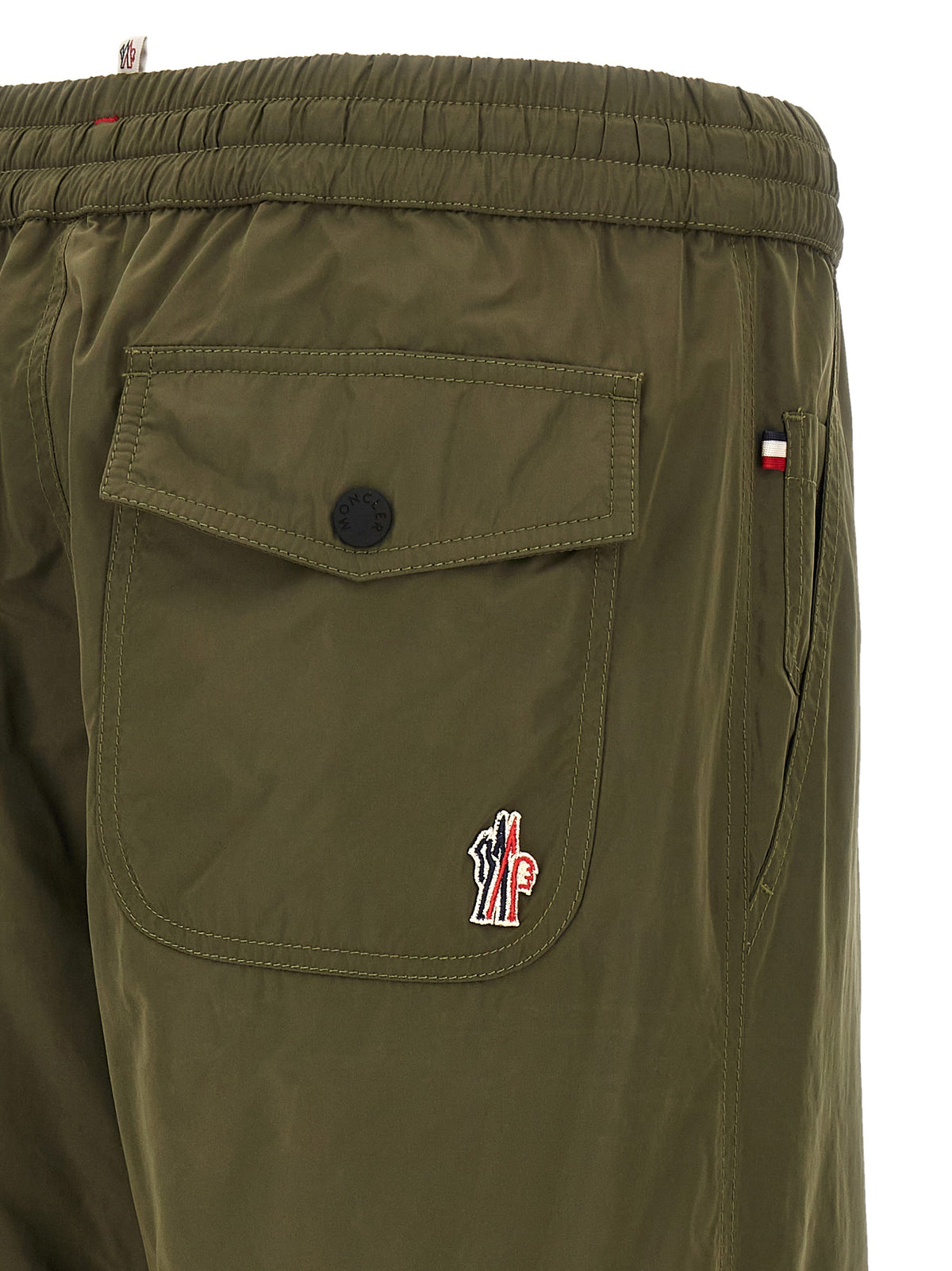 Moncler Grenoble Zweifarbige Polyester-Jogginghose (Trainingshose)