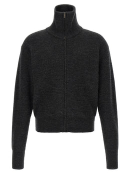 Lemaire Grauer Wollcardigan