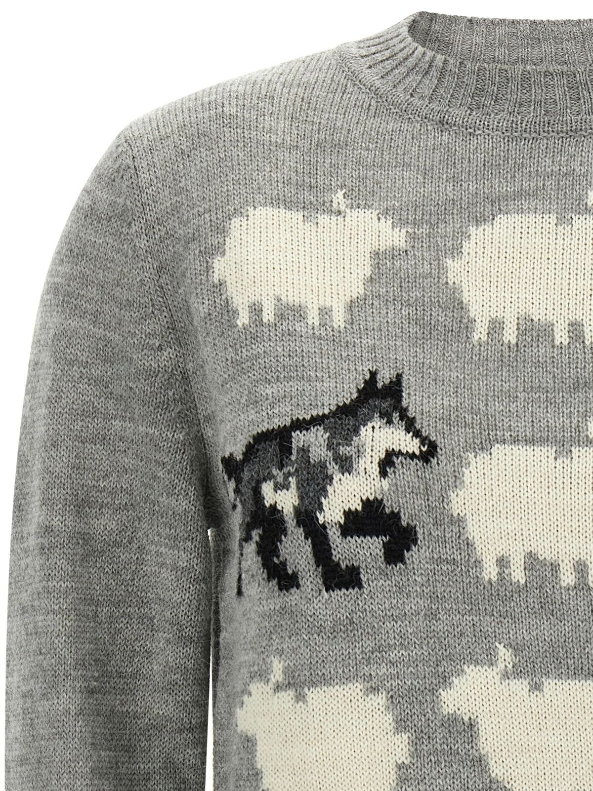 Max Mara Grauer Cardigan aus Acetat