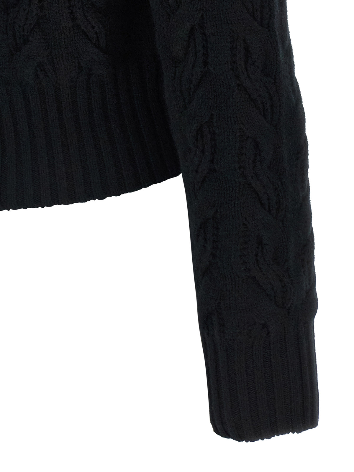 Max Mara Schwarzer Wollcardigan