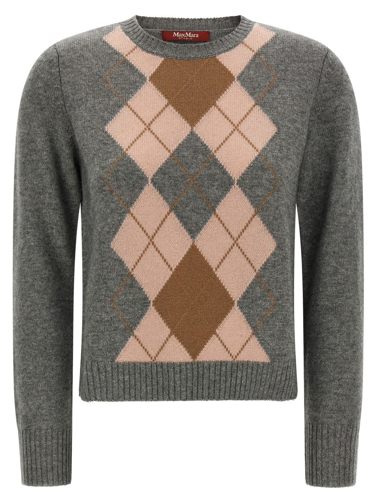 Max Mara Grauer Wollcardigan