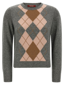 Max Mara Grauer Wollcardigan