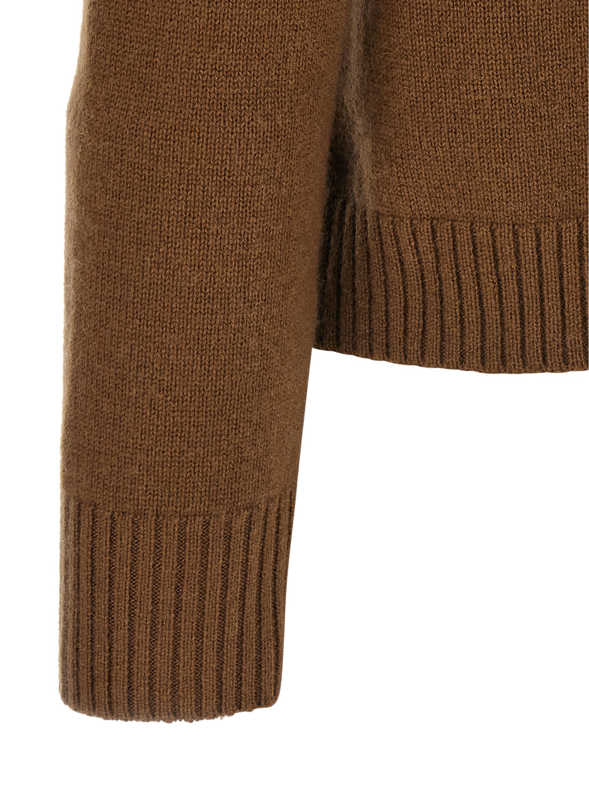 Max Mara Brauner Wollcardigan