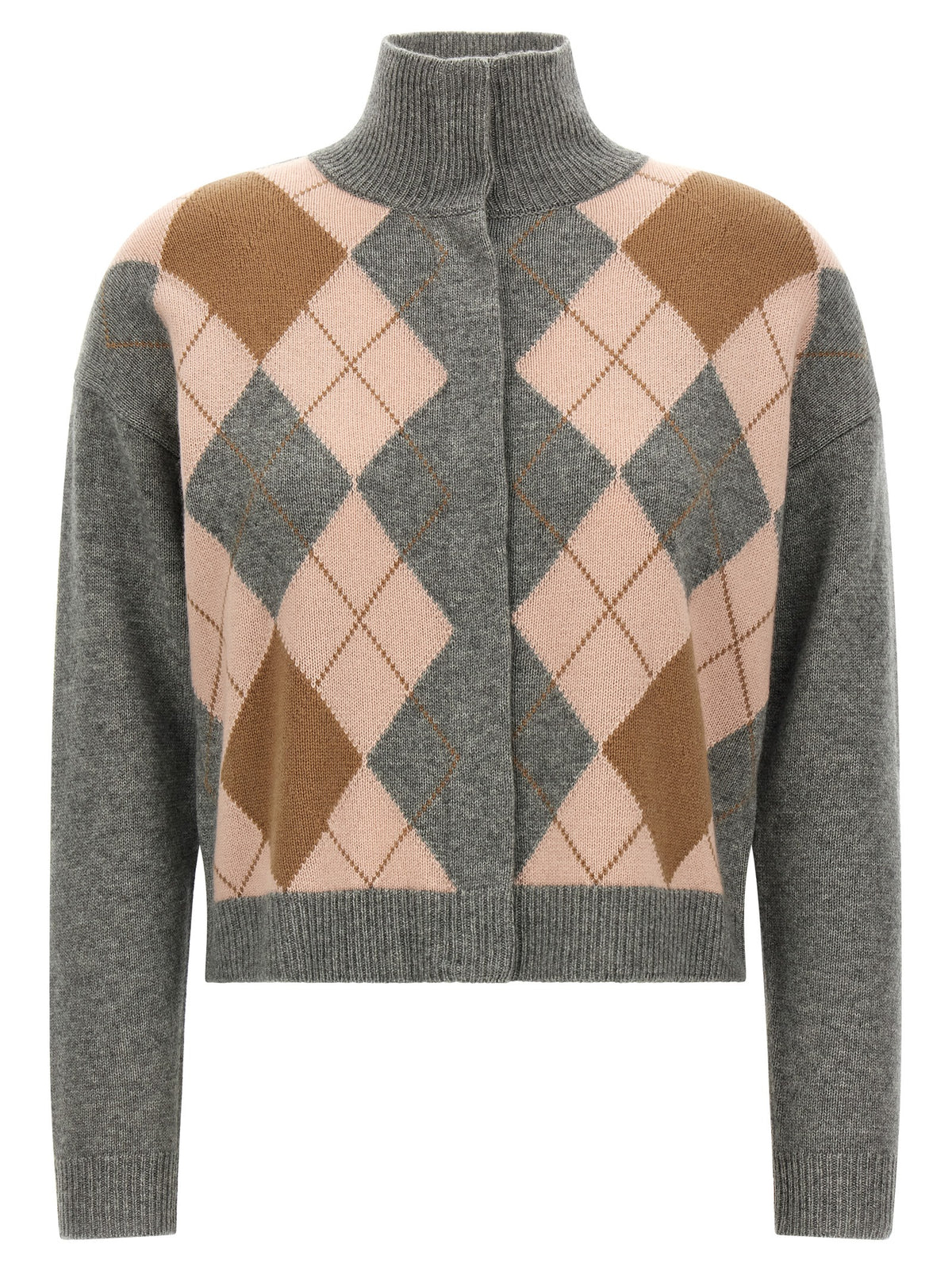 Max Mara Grauer Wollcardigan