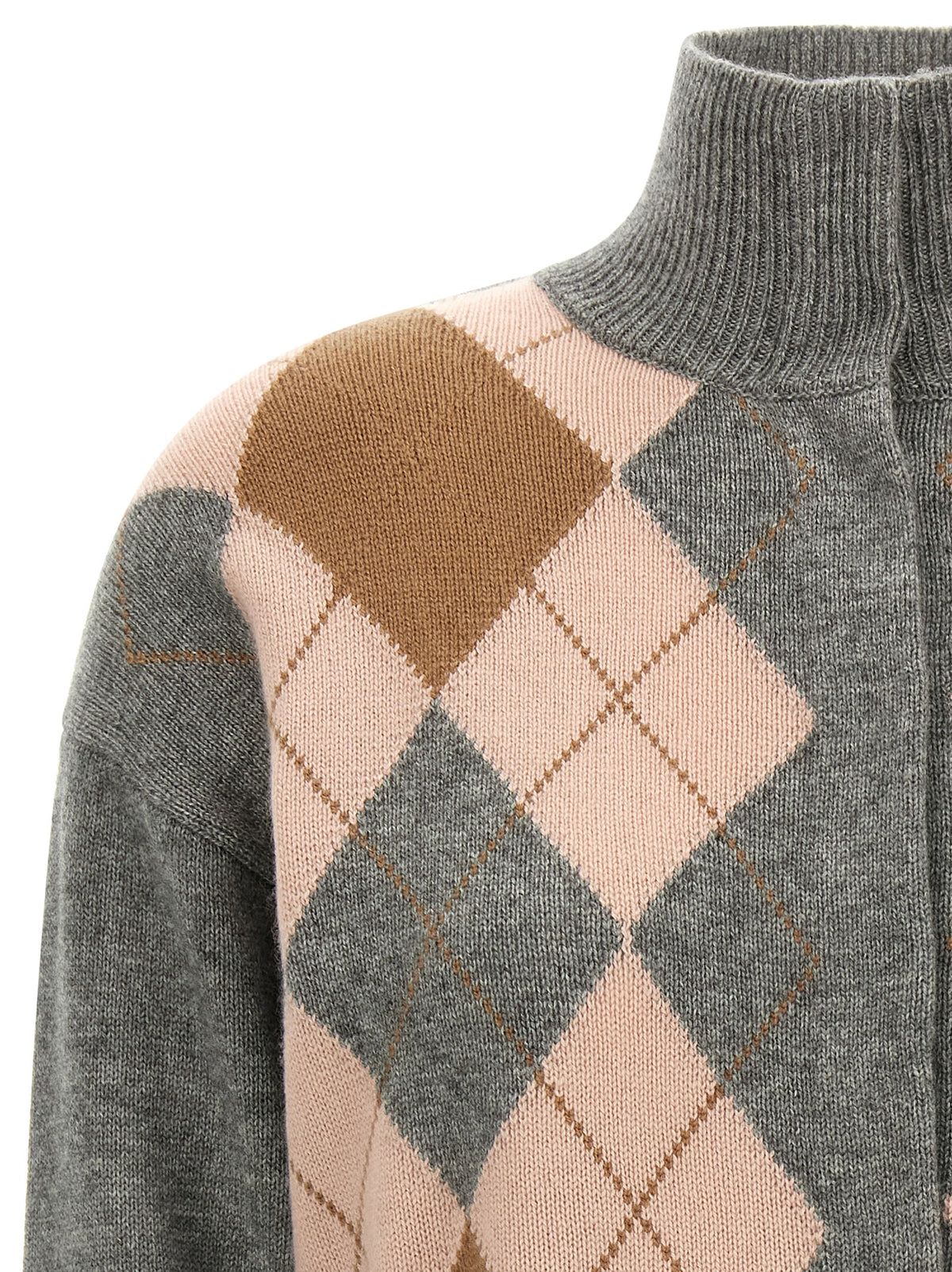 Max Mara Grauer Wollcardigan