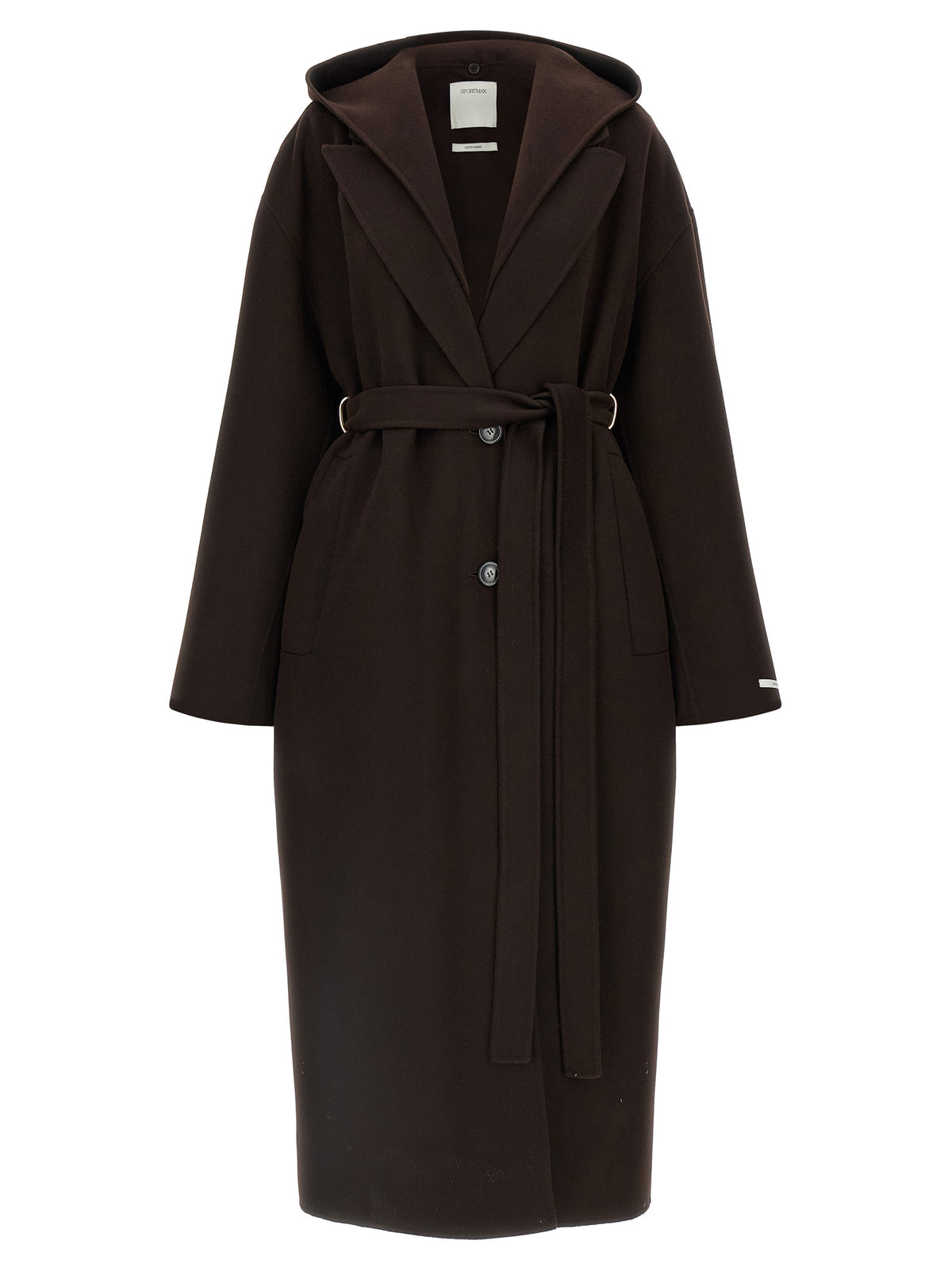 Sportmax Brauner Wollmantel
