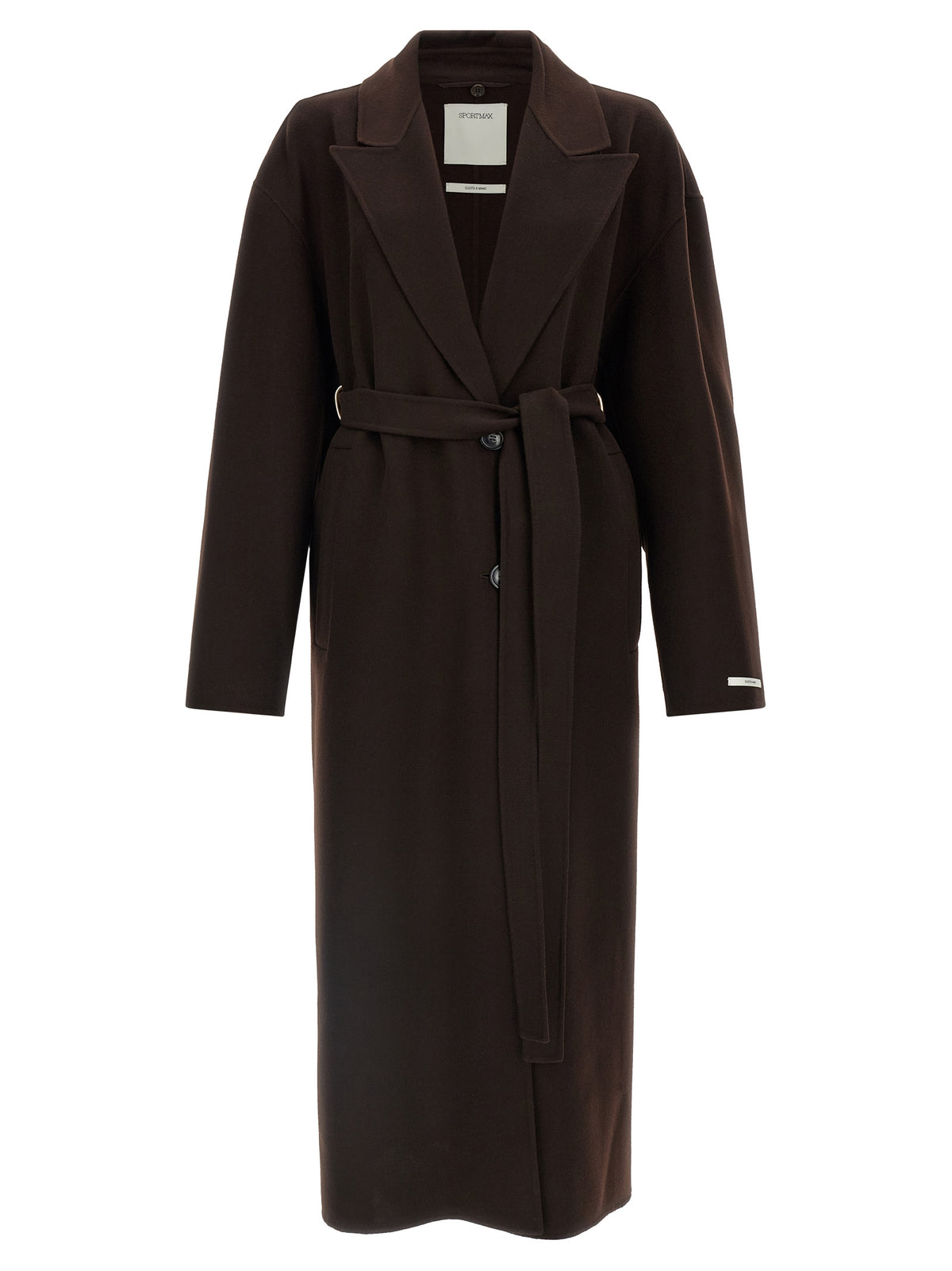 Sportmax Brauner Wollmantel