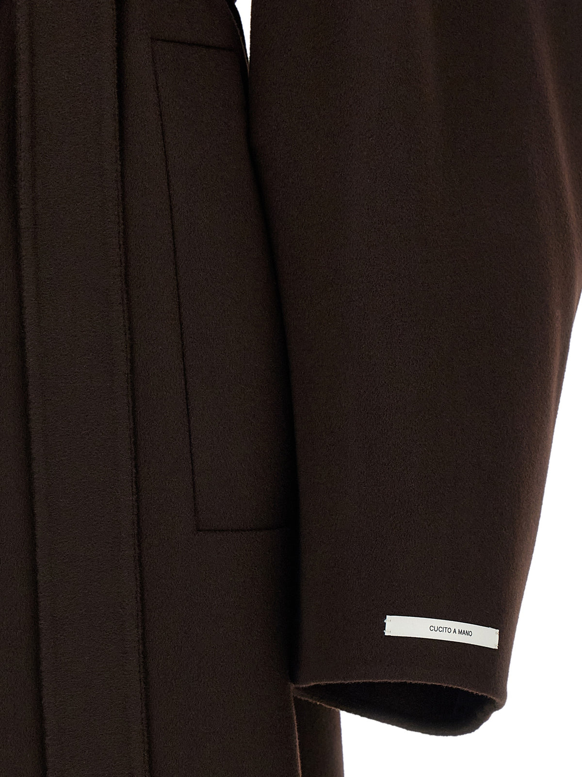 Sportmax Brauner Wollmantel