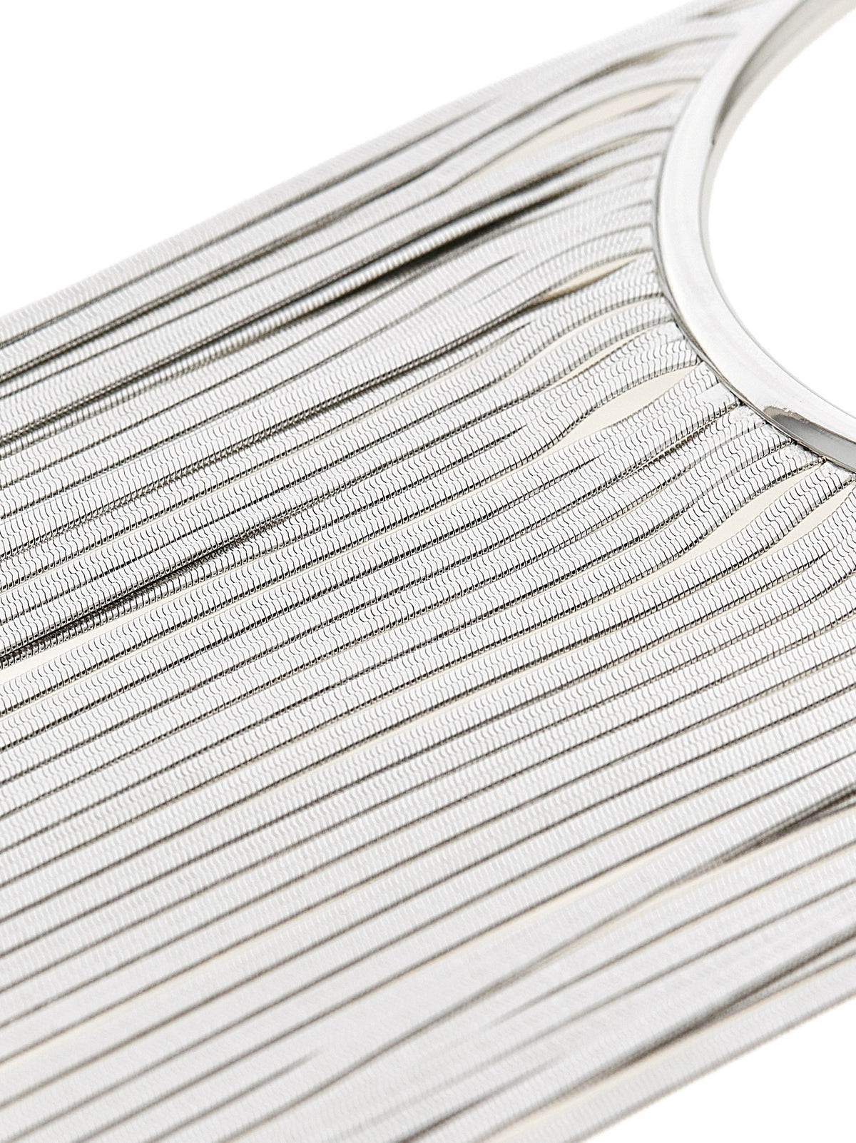 Sportmax Halskette aus silberfarbenem Metall