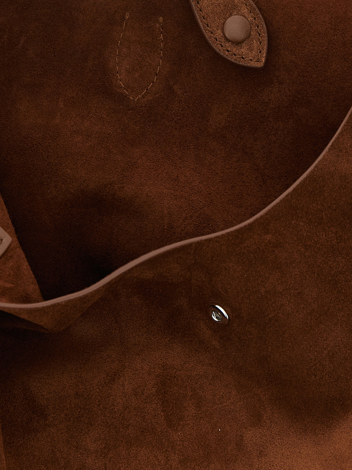 Polo Ralph Lauren Braune Kalbsleder-Tasche