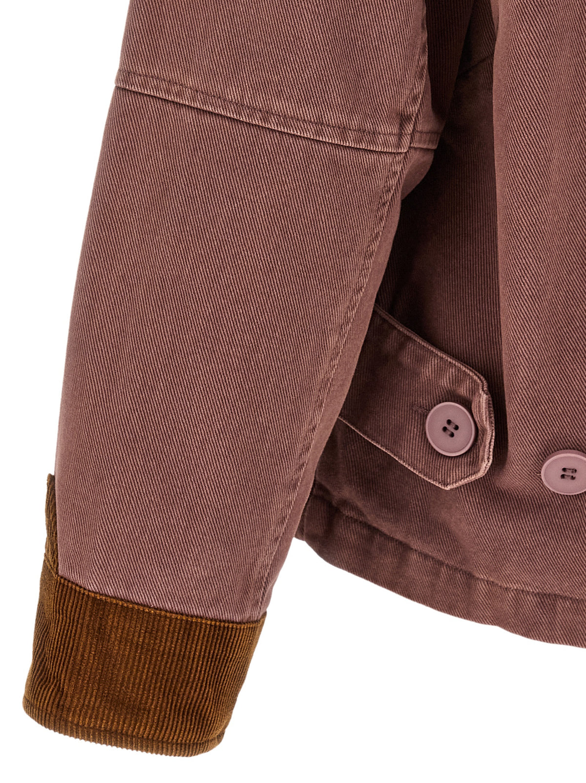 FOUND Mehrfarbige Jeansjacke aus Baumwolle