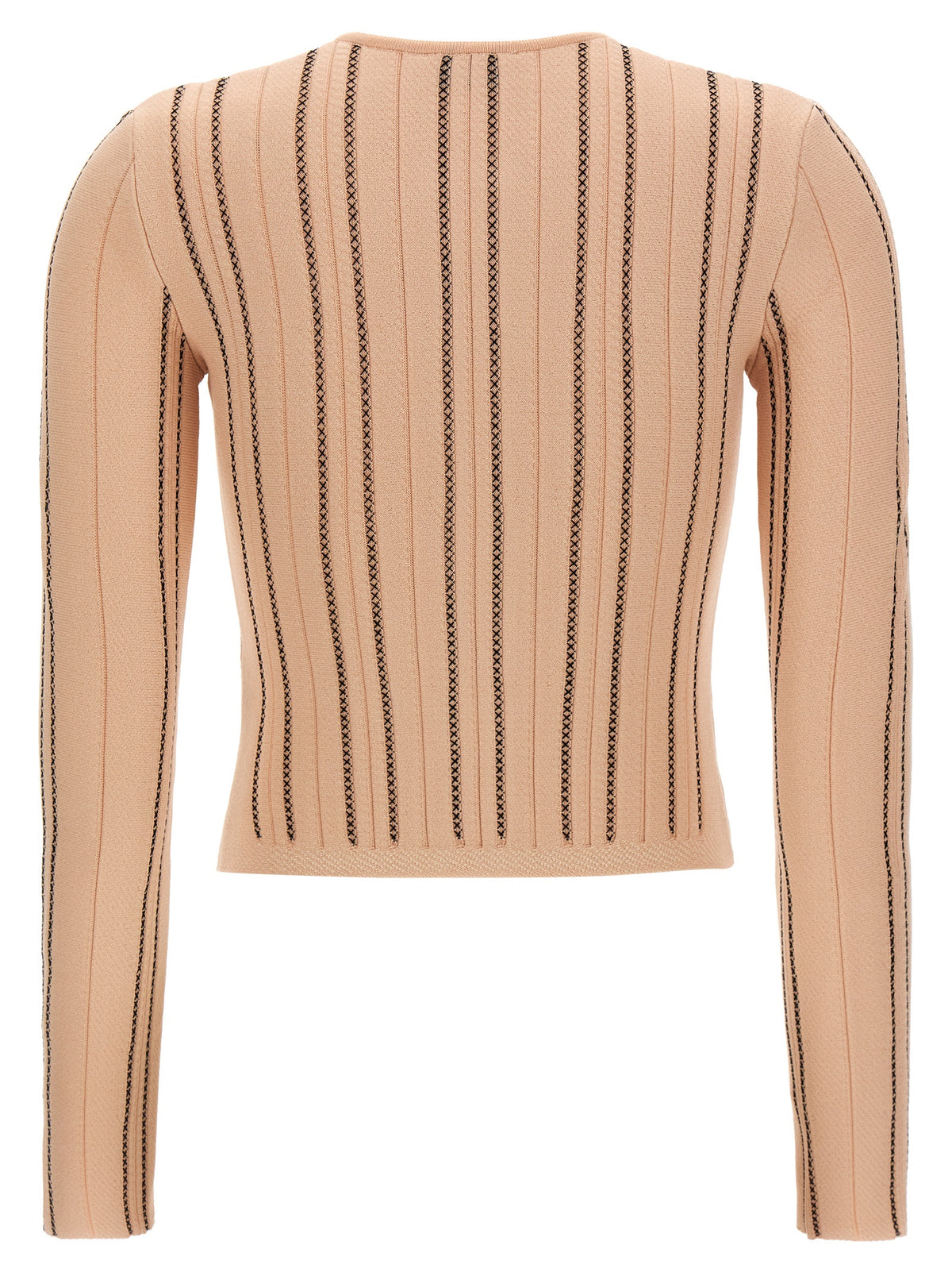 Elisabetta Franchi Mehrfarbige Strickjacke aus Viskose