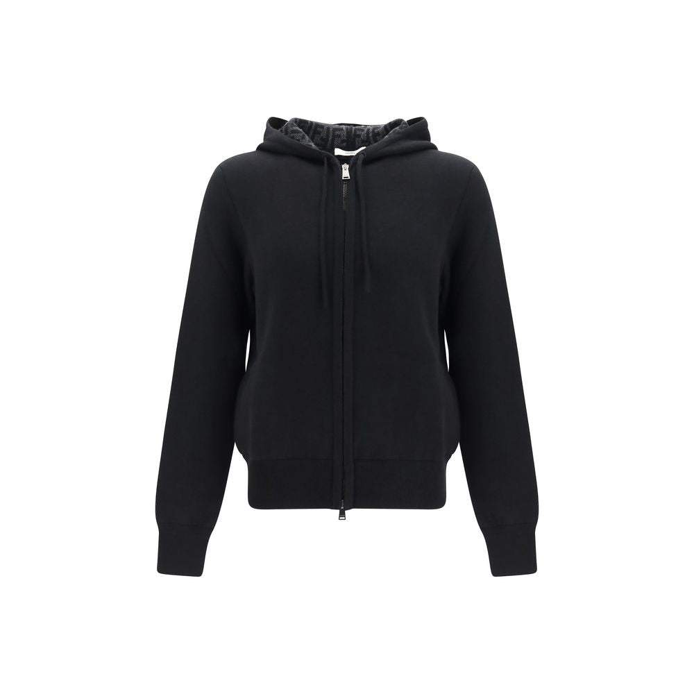 Fendi Schwarzer Kaschmir-Hoodie