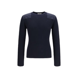 Fendi Blauer Wollpullover Oves Aries