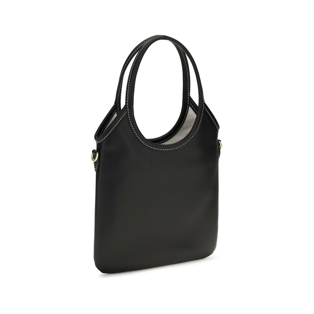 Miu Miu Schwarze Kalbsleder Bos Taurus Handtasche