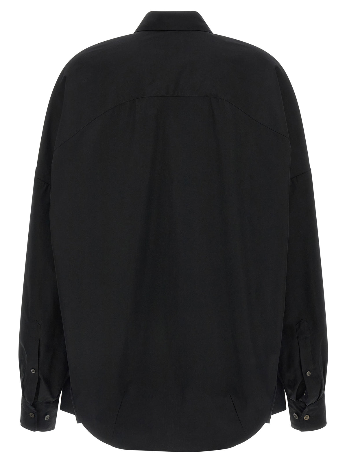 Dries Van Noten Schwarze Baumwollbluse