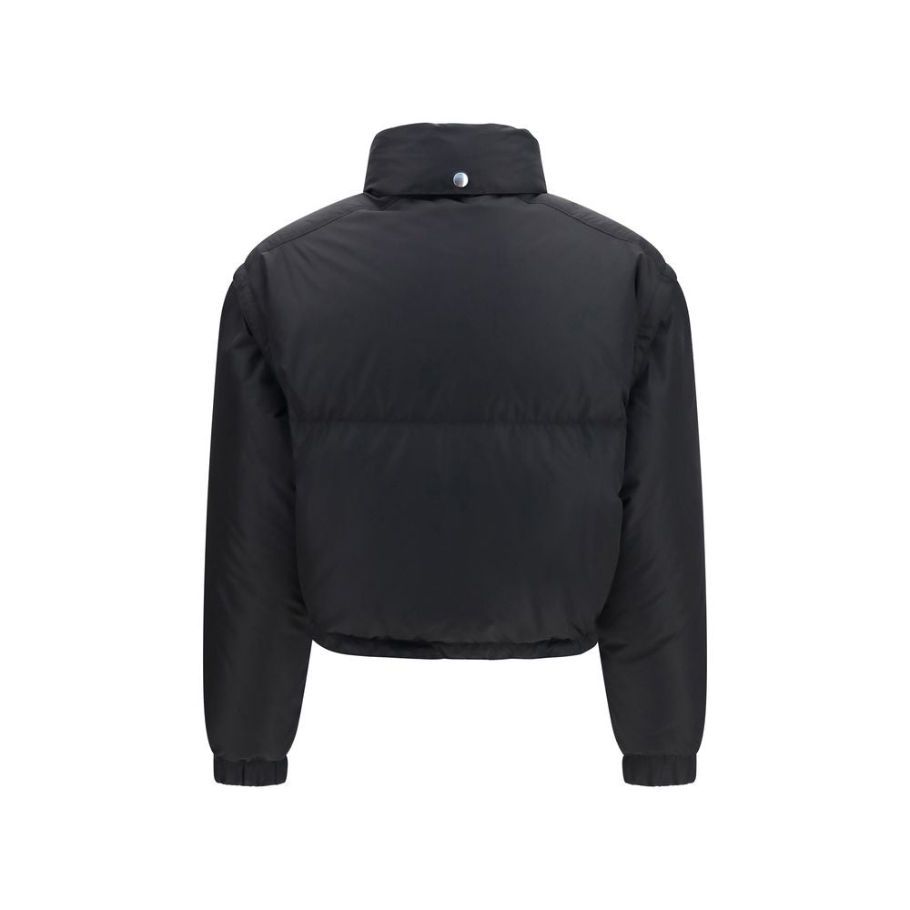 Prada Schwarze Daunenjacke aus Gänsedaunen, durchgehend