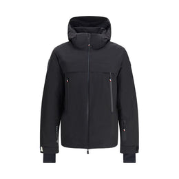 Moncler Grenoble Schwarze Daunenjacke aus Shell