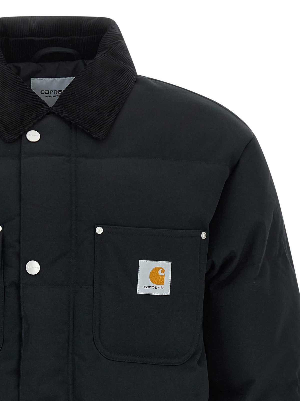 Carhartt Wip Schwarze Nylon-Shell-Jacke