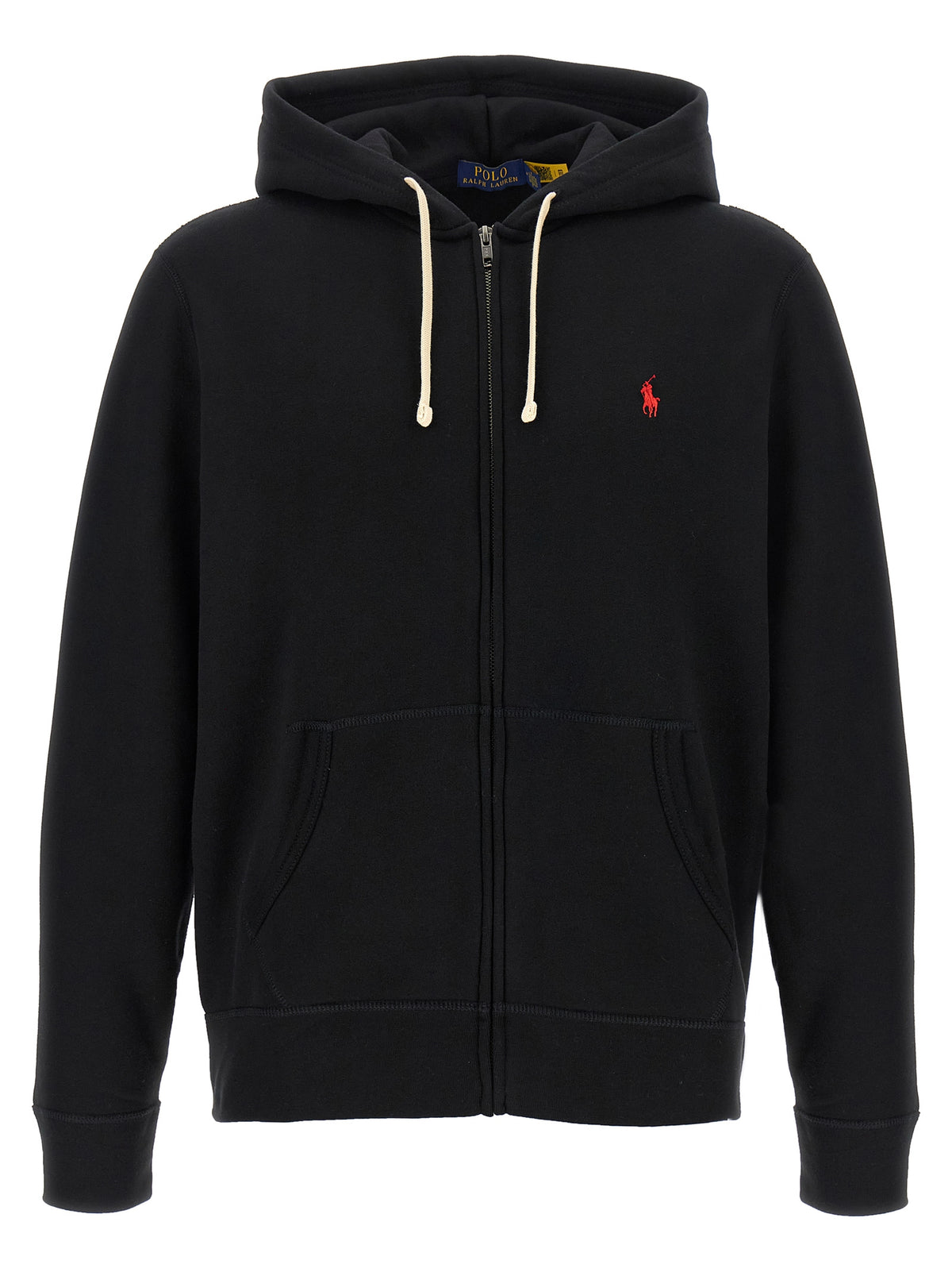 Polo Ralph Lauren Schwarzer Baumwoll-Sweatshirt