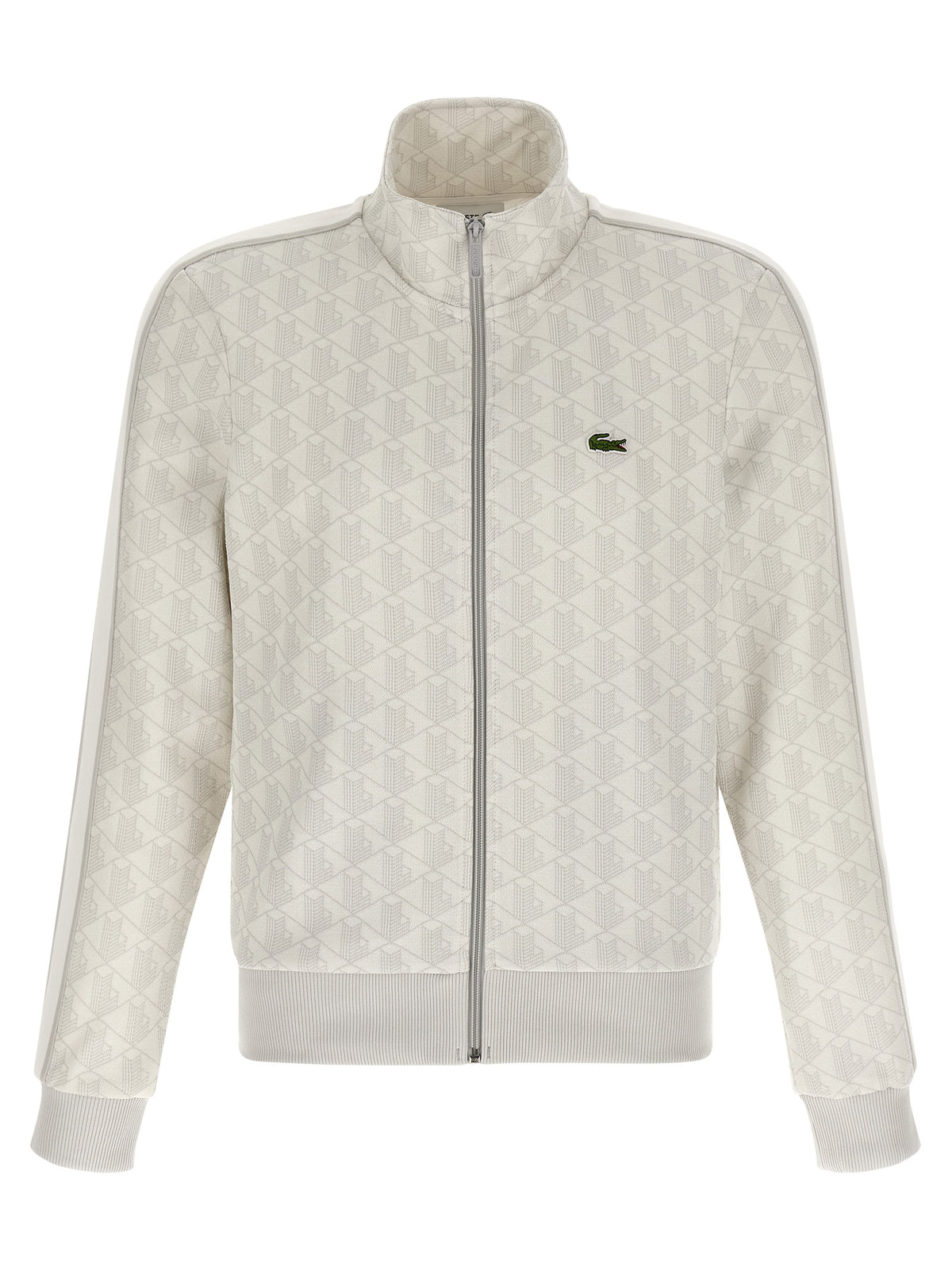 Lacoste Graues Polyester-Sweatshirt