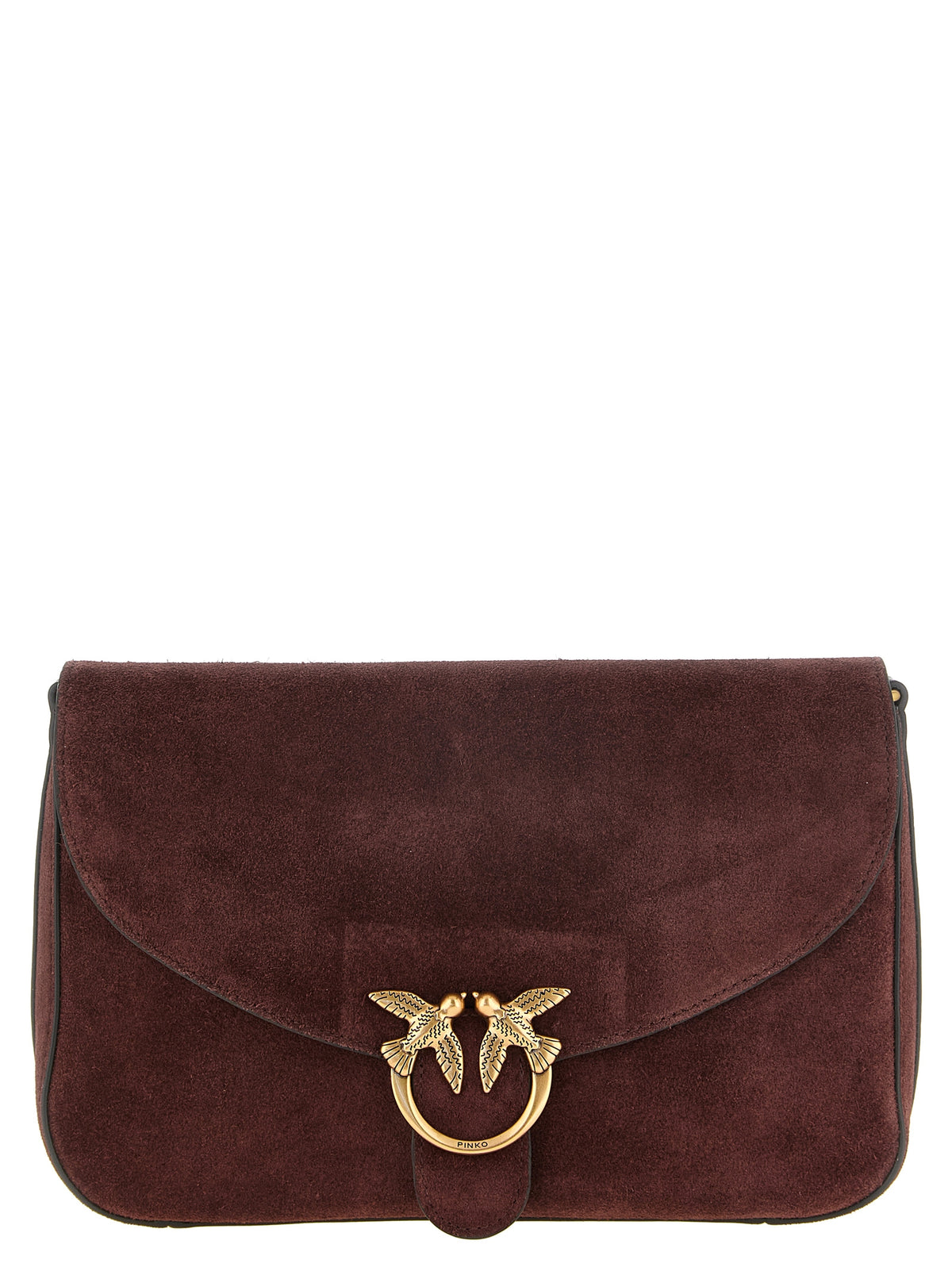 PINKO Bordeaux Kalbsleder Umhängetasche