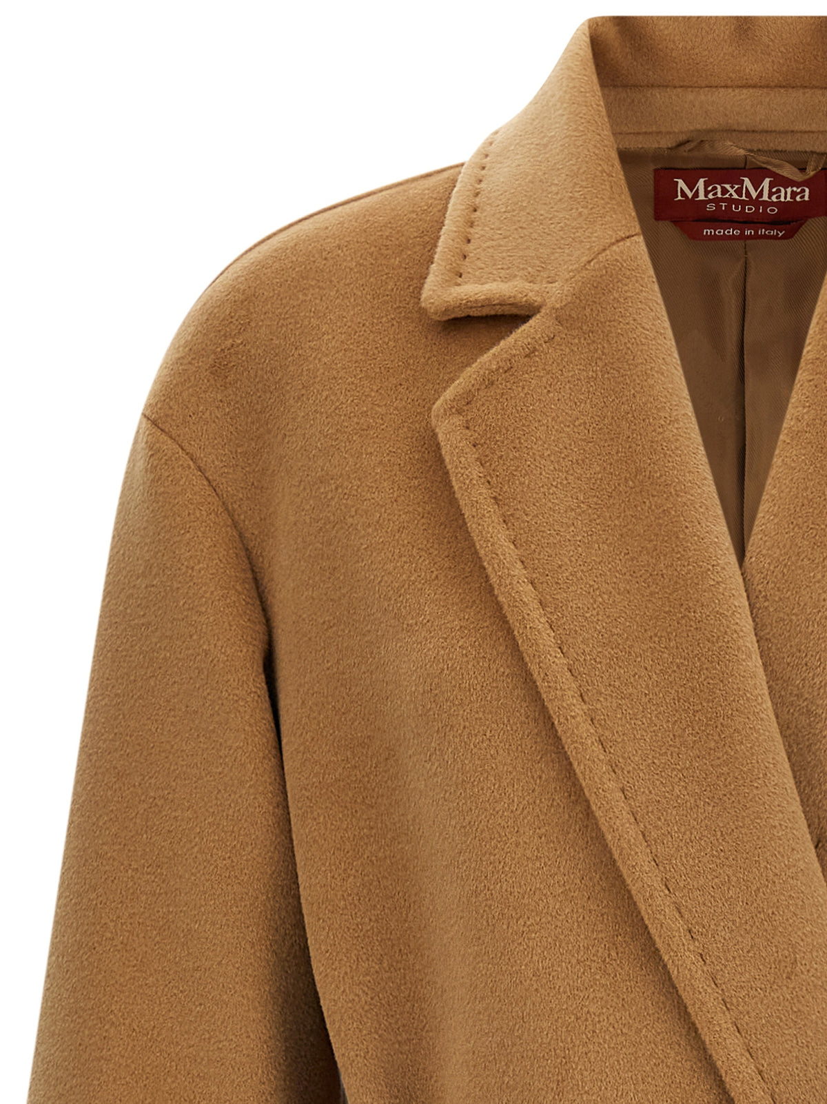 Max Mara Brauner Wollmantel