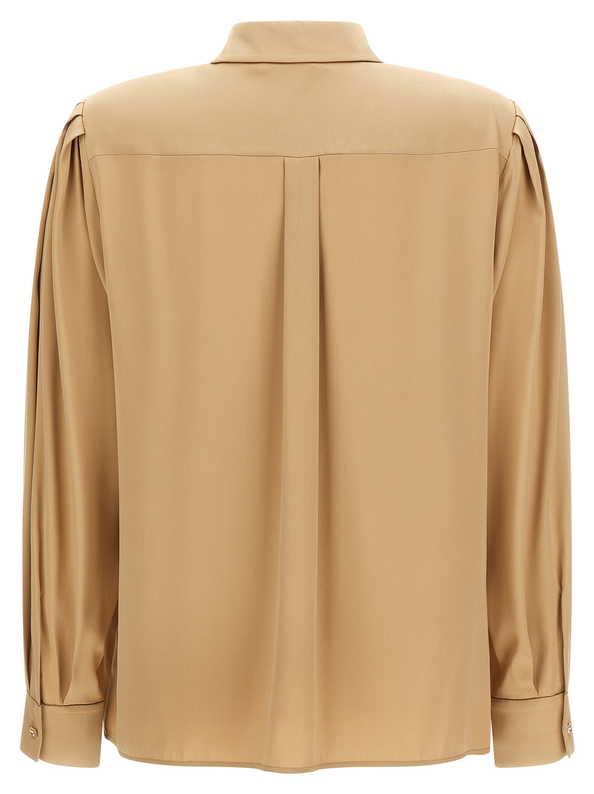 Max Mara Beige Seidenbluse
