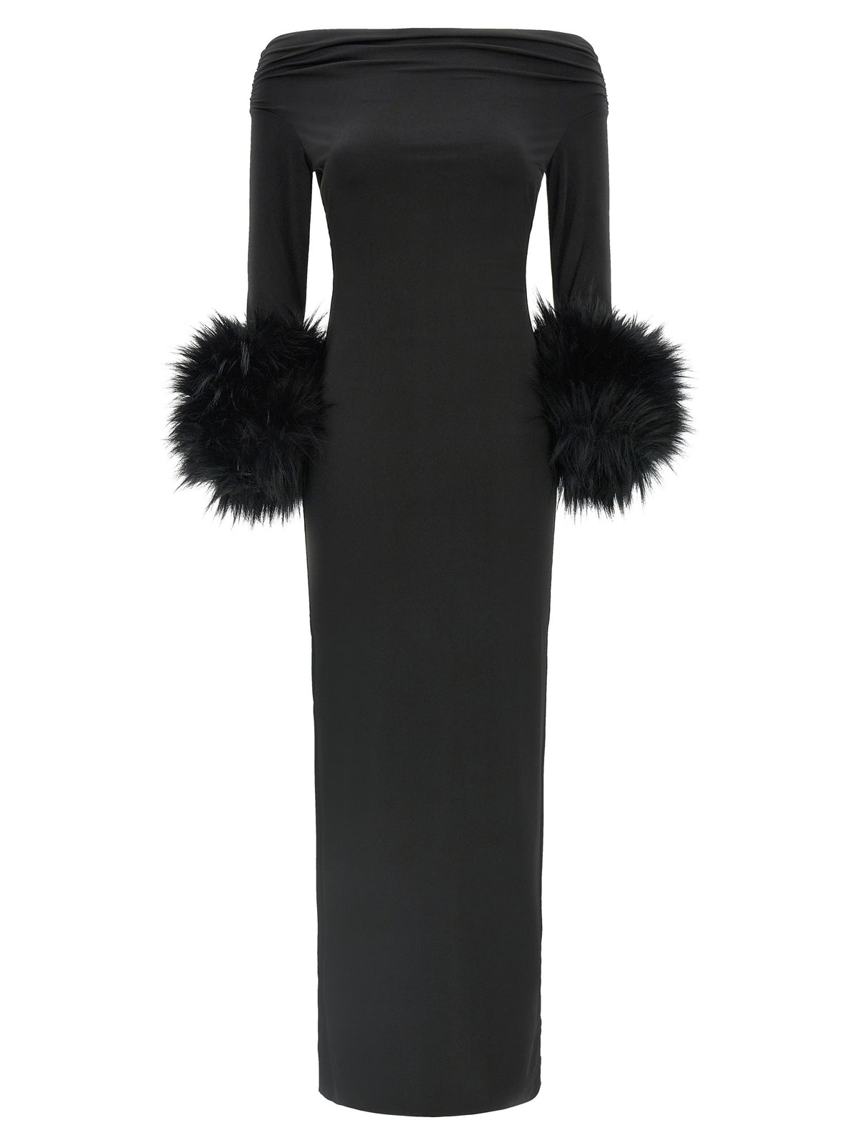 The Andamane Schwarzes Maxikleid aus Polyester