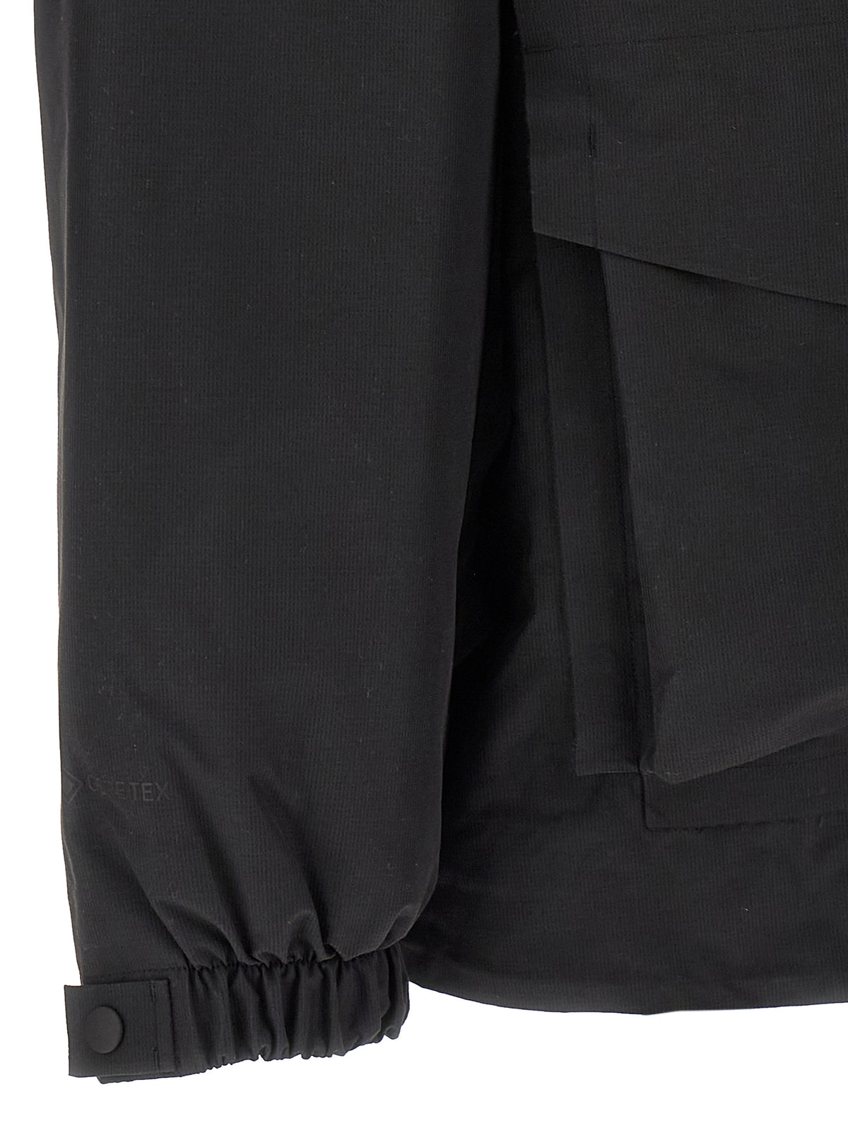 Y-3 Schwarze Shell-Jacke aus recyceltem Polyester