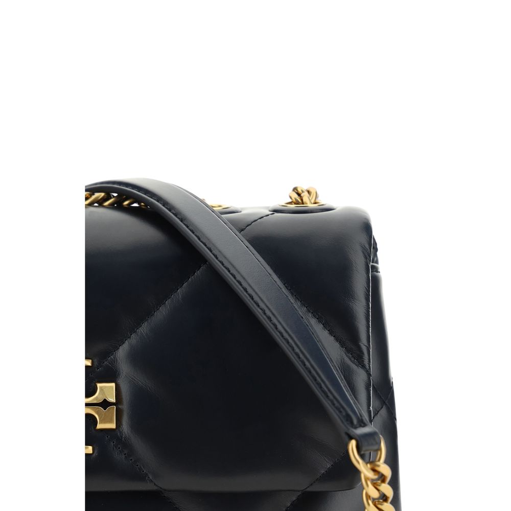 Tory Burch Schwarze Lammleder Schultertasche Ovis Aries