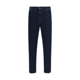 PT Torino Blaue Jeans aus Baumwolle, Tapered Fit