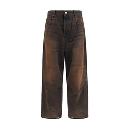 PDF Channel Braune Baumwolljeans Denim