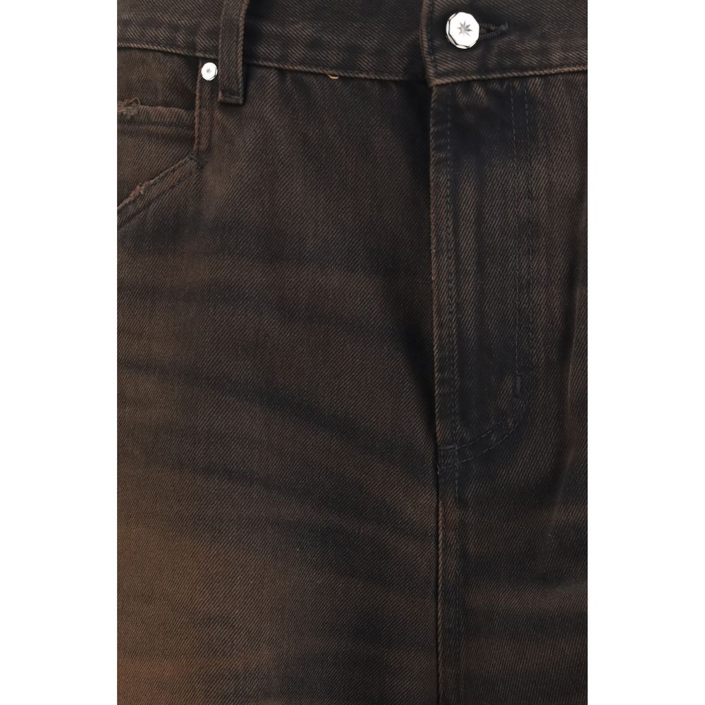 PDF Channel Braune Baumwolljeans Denim