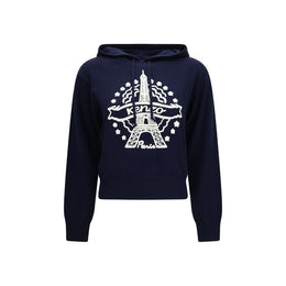 Kenzo Blauer Wollpullover Oves Aries
