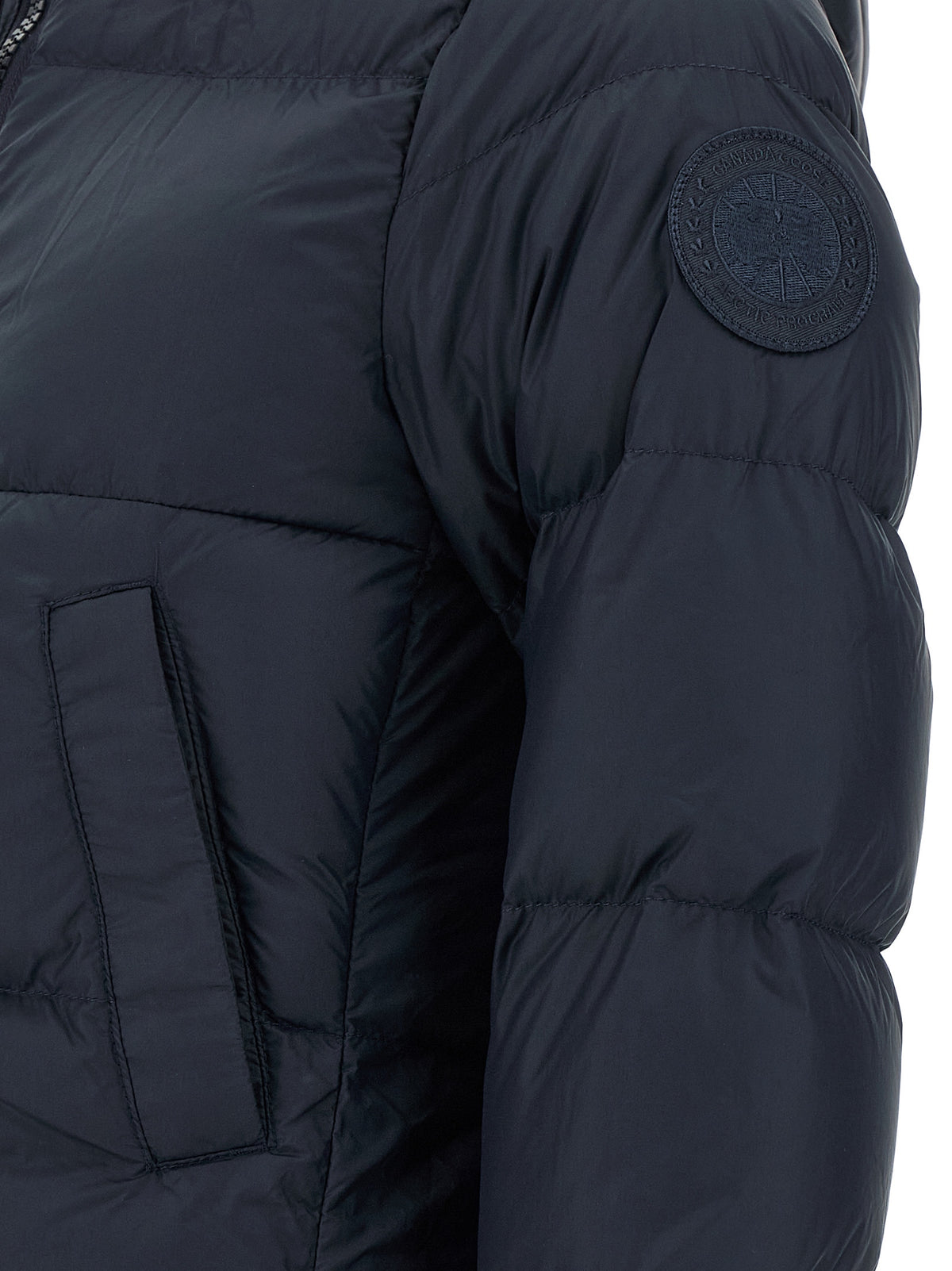 Canada Goose Blauer Mantel aus Polyamid