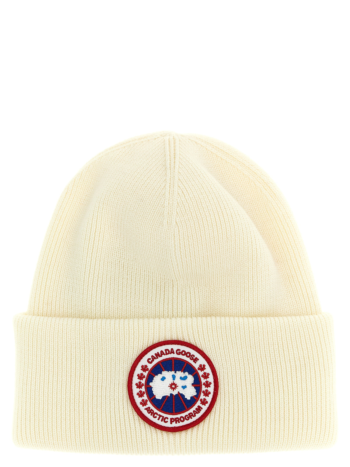 Canada Goose Weiße Wollmütze