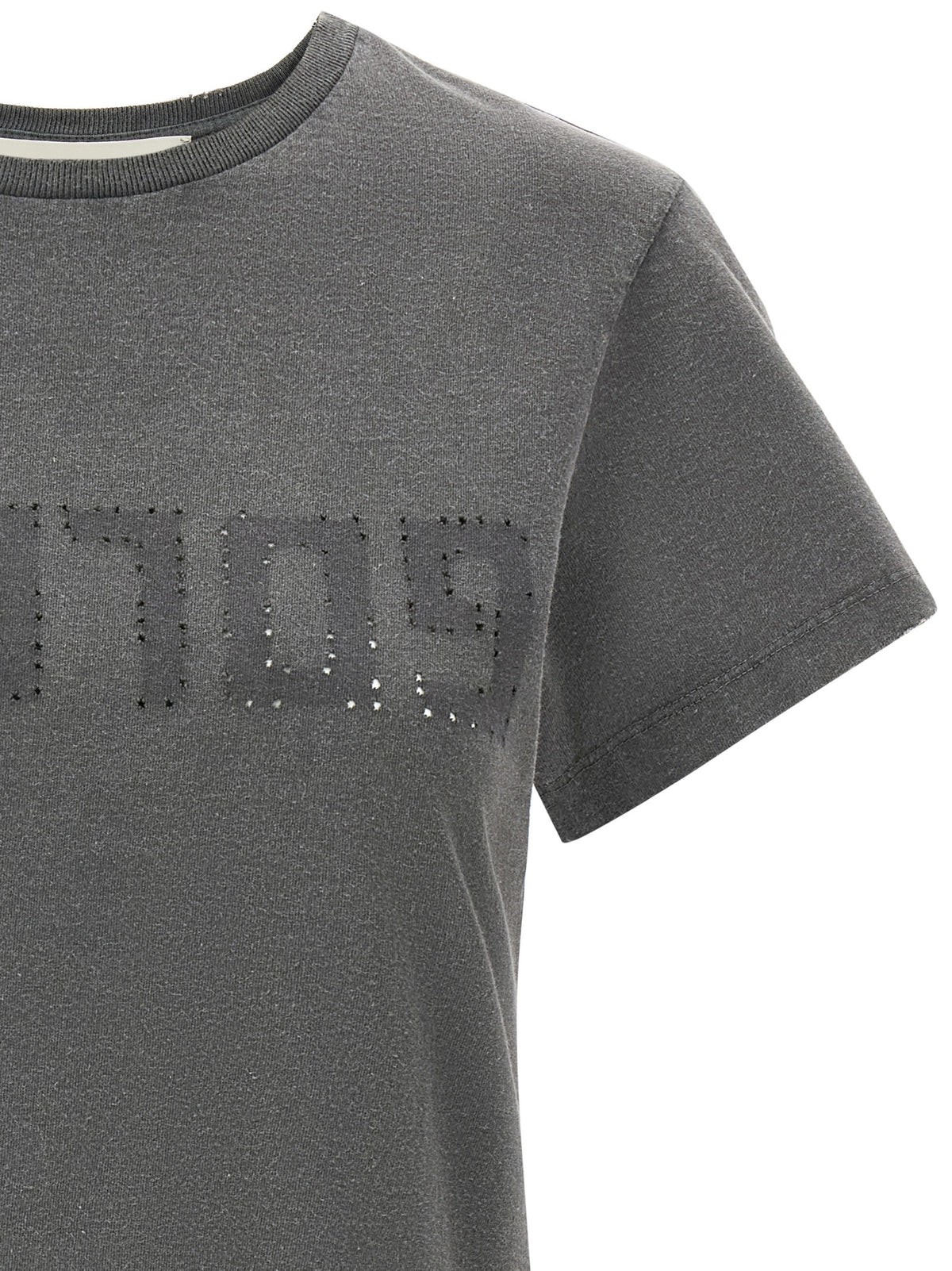 Golden Goose Graues Baumwoll-T-Shirt