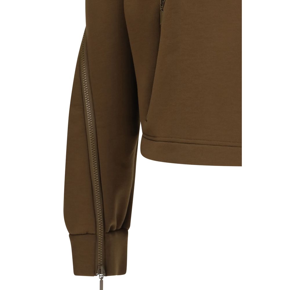 Wolford Brauner Polyester-Hoodie