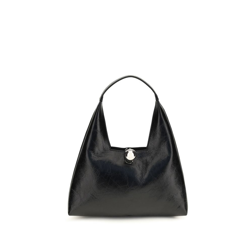 Marni Schwarze Bos Taurus Kalbsleder Schultertasche