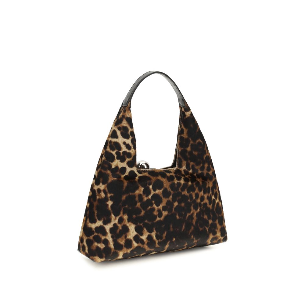 Marni Braune Kalbsleder Bos Taurus Schultertasche