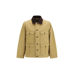 Filson Beige Baumwolljacke in voller Länge