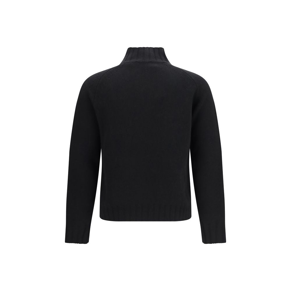 Aragona Cashmere Schwarzer Kaschmirpullover