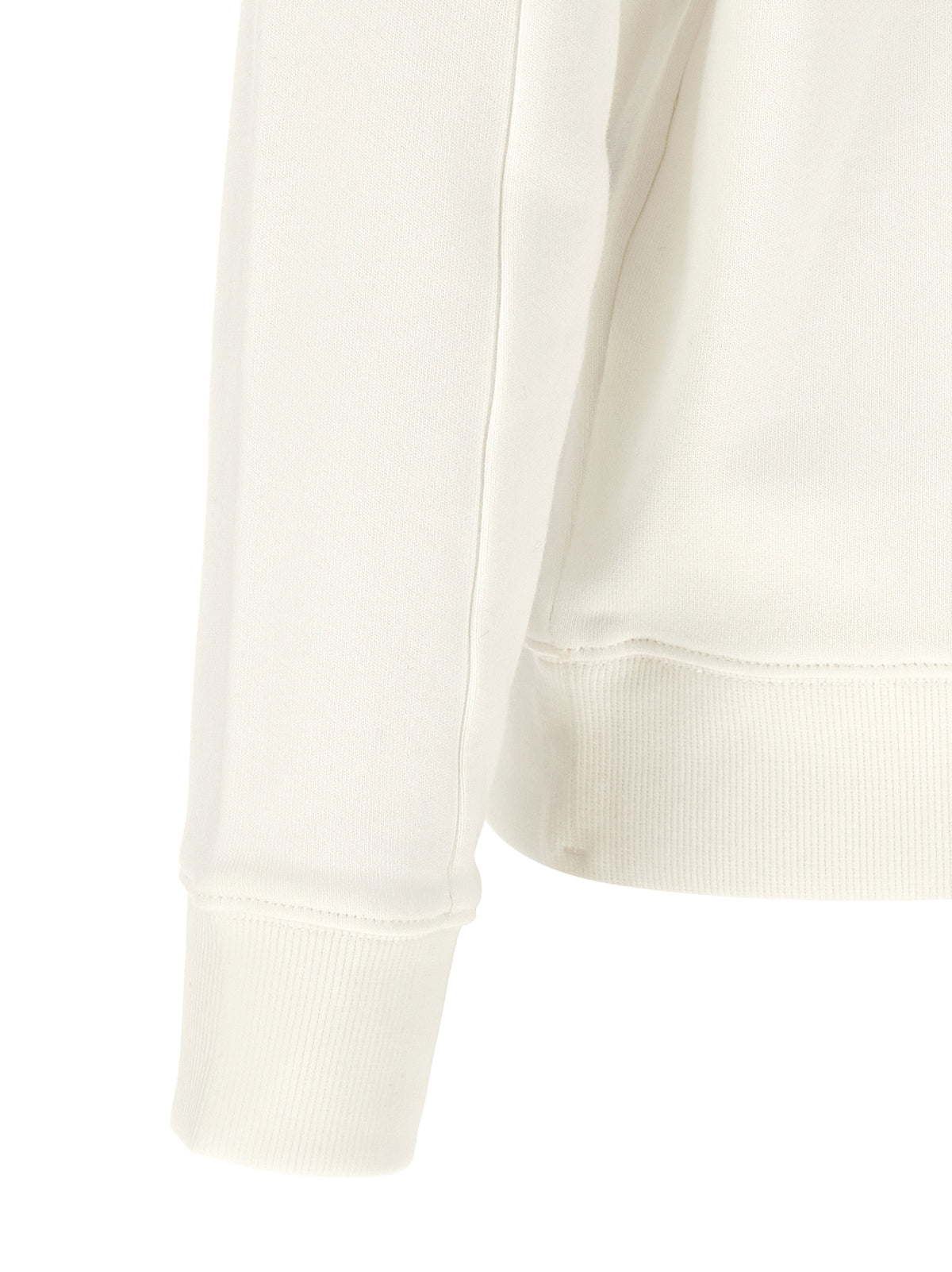 C.P. Company Weißes Baumwoll-Sweatshirt