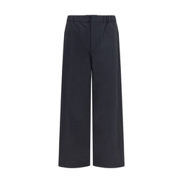 LAMINAR Schwarze Nylon Casual Hose
